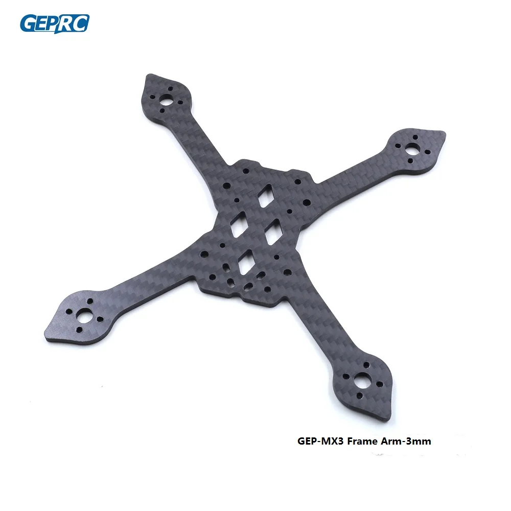 GEPRC MX3 Воробей GEPRC GEP-MX3 для дрона рама 139 139 мм углеродное волокно 3 мм Arm Mini FPV Racing Frame Kit для квадрокоптера Racer DIY - Цвет: MX3 frame arm-3mm