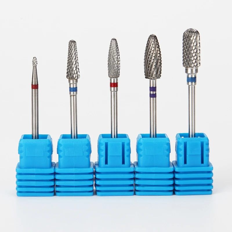 

1PC Tungsten Carbide Milling Cutter Burrs Nail Drill Bits Machine Nail Cutter Nail File Manicure For Manicure Nail Art Accessory