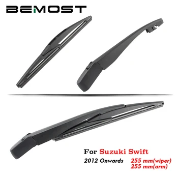 

BEMOST Car Rear Windshield Wiper Arm Blade Brushes For Suzuki Swift 2012 Onwards Hatchback 255MM Back Windscreen Auto Styling