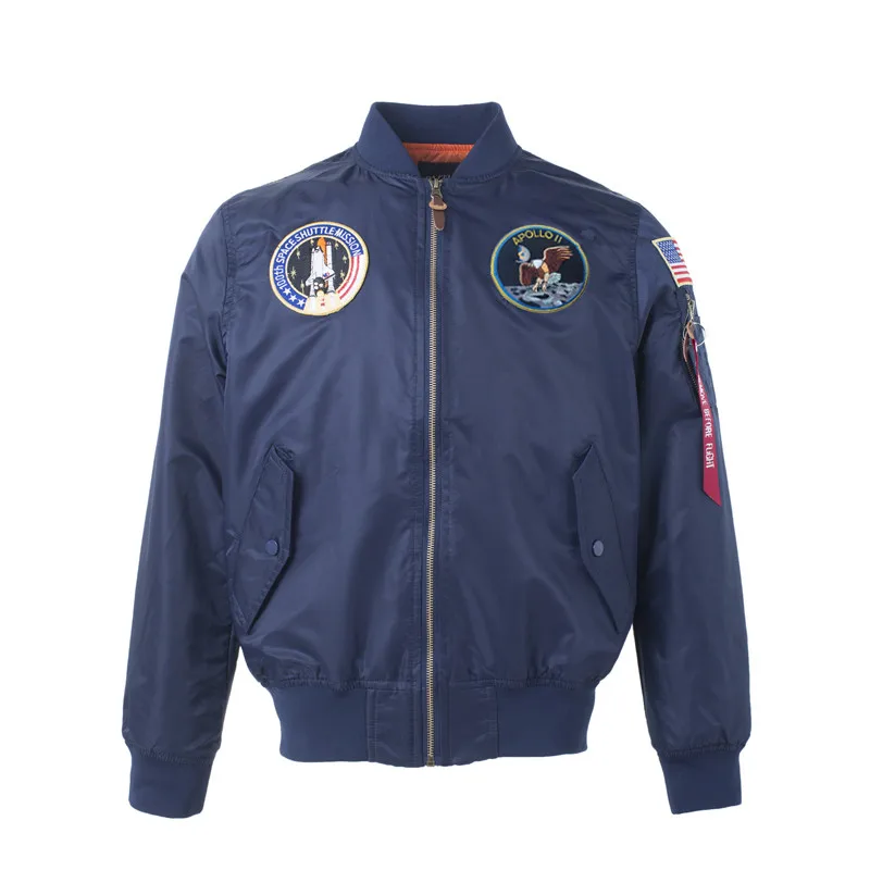 NASA Apollo II フライトジャケット ネイビー Alpha Industries