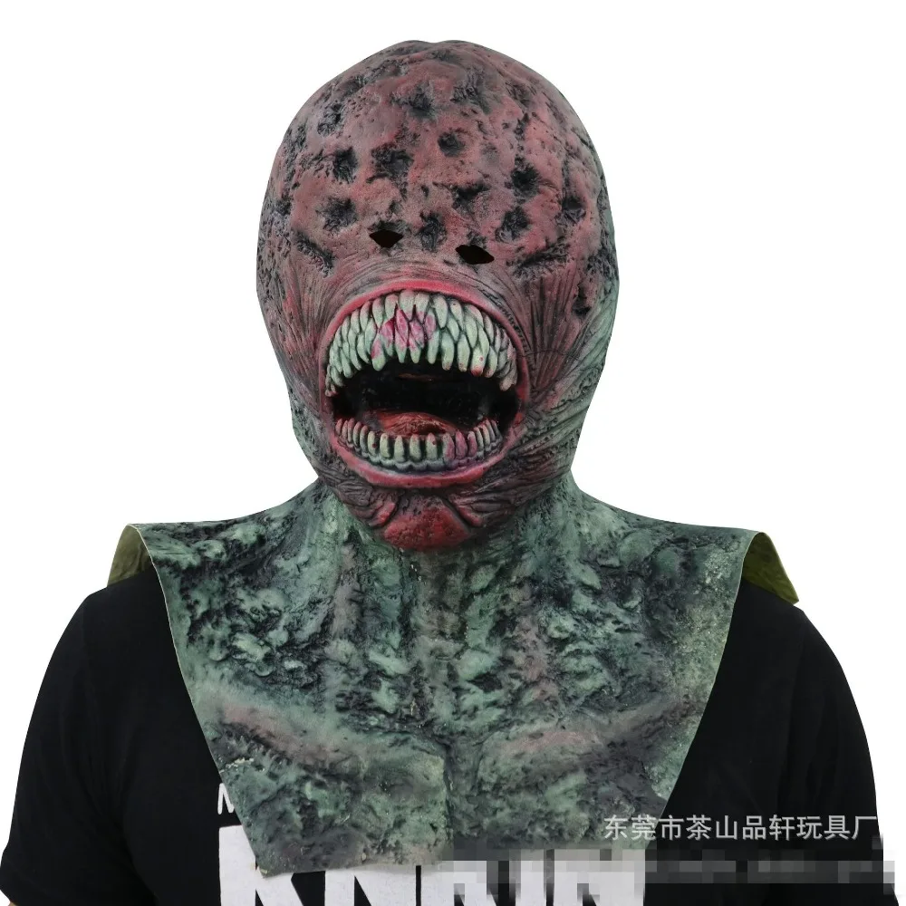 

alien mask scary mask halloween LATEX terror halloween accessories