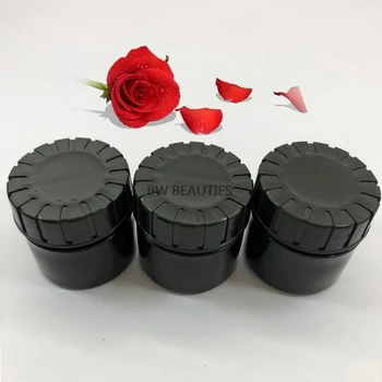 

300Pcs/lot New UV Nail Gel Bottle Black Empty Packaging Box Adjustment Bottle Cap With Leakproof Sealing Inner Plug