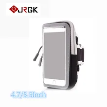 JRGK Универсальный 4,7/5,5 дюймов Универсальный спортивный чехол на руку чехол для телефона для Iphone 6/6 plus/7/7 plus чехол мобильного тканевая сумка с застежкой-молнией