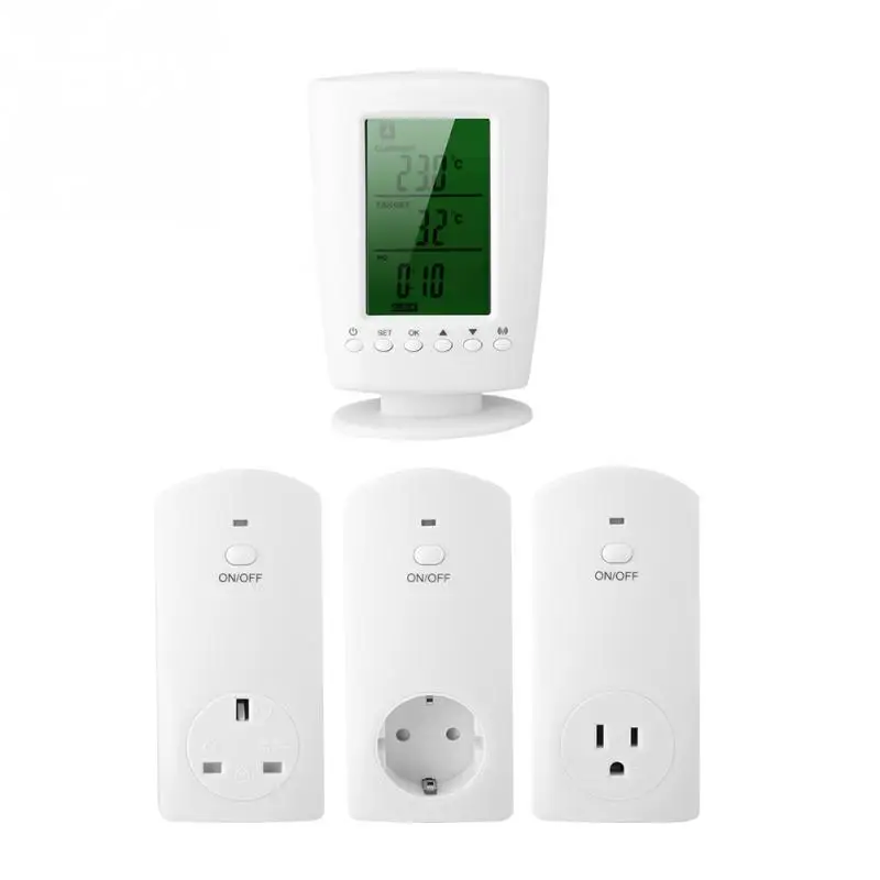 High Quality Wireless Thermostat Socket Durable Household Intelligent