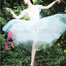 Новинка, детское романтическое балетное платье для взрослых, длинная балетная юбка, балетное платье для лирического танца