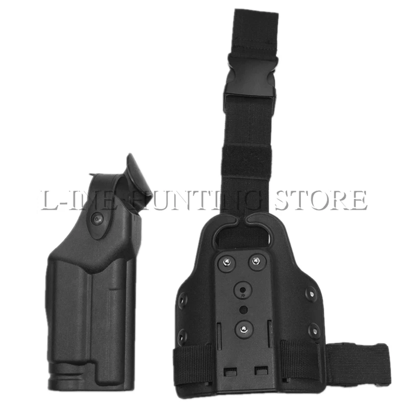 Drop Leg Holster Hunting Tactical Holster with Light Bearing SIG SAUER P226 Gun Pouchin Hunting