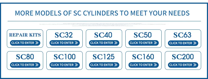 SC63X100 алюминиевый воздушный цилиндр 63 мм диаметр 100 мм Ход двойного действия SC Стандартный поршень пневматический цилиндр привод низкая цена