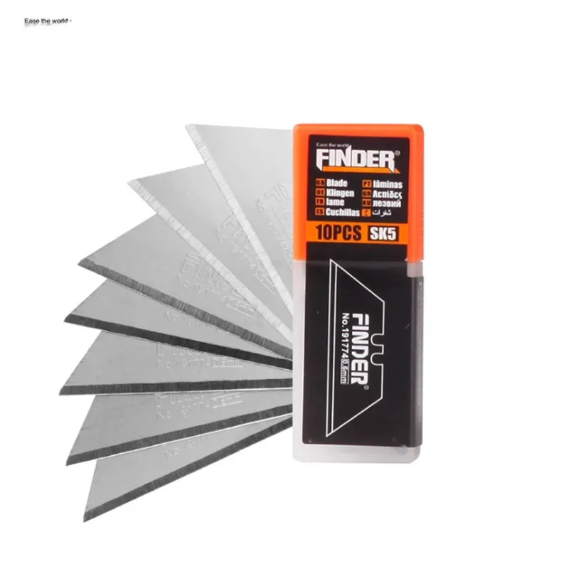 

SK5 10pcs Art Triangle Blade Heavy Duty Paper Cutting Blade And Wallpaper Of The Blade