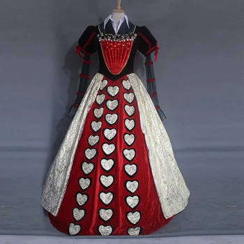 

Alice in Wonderland 2 The Red Queen Cosplay Fancy Dress Adult Costumes for HalloweenCarnival Party Cosplay Costumes for Women