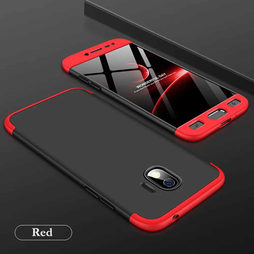 3in1 Full Body Armor Case Tempered Glass Film Protective Back Cover For Samsung Galaxy J2 Pro 18 J250f J2 18 Grand Prime Pro Phone Case Covers Aliexpress
