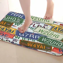 Дверные плиты стиль Коврики для улицы, забавные Противоскользящие коврики для ванной, дверные коврики, дверные коврики под входную дверь