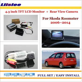 

Auto Camera For Skoda Roomster (Type 5J) 2006-2014 Car Rearview Camera 4.3" LCD Monitor Screen Parking Assistance System