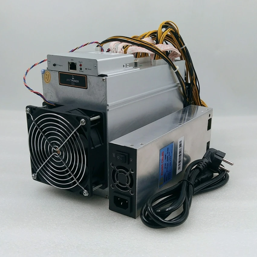 Новейшие тире Шахтер Bitmain ANTMINER D3 17GH/s X11 Asic добыча машина может шахтер БТД на nicehash более экономичным чем D5 S9 l3