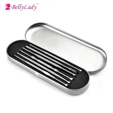 

BellyLady 6PCS Earpick Stainless Steel Double- head earpick Ear Wax Removal Tool with Storage Box
