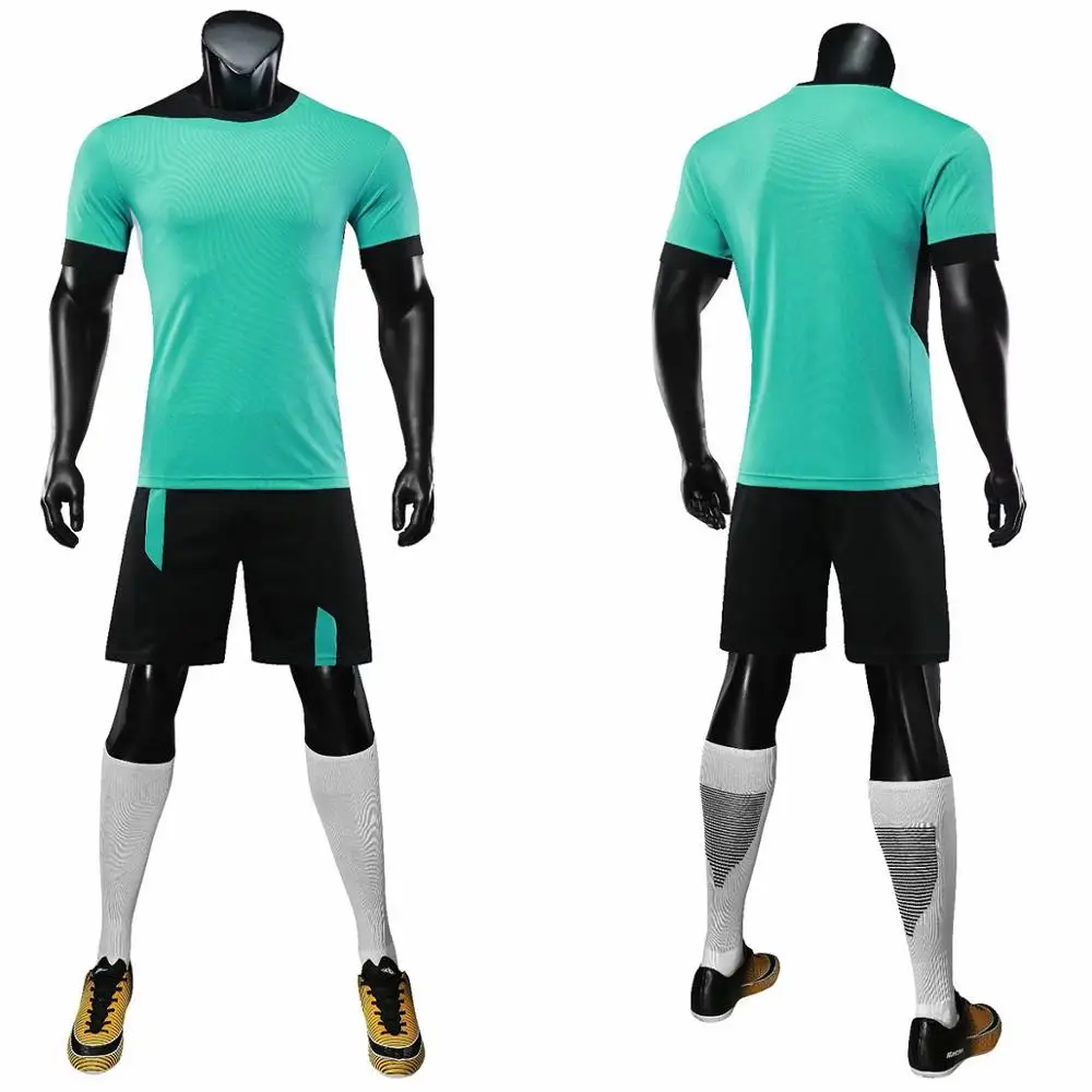 

19-20Men Kids Adult Soccer Jerseys Set Football kit Training Suits Uniform for blank custom Team Sport Jersey with Customized