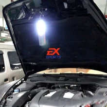 100 шт. рабочий свет лампы факел Открытый Отдых Освещение 24 LED магнит аварийного автоинспекции es1350