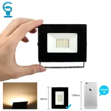 Мини светодиодный прожектор светильник 10 Вт RGB напольный светильник 220V 240V Водонепроницаемый Светодиодный отражатель Точечный светильник Холодный белый и теплый белый светодиодный светильник Инж