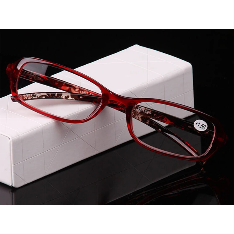 2016 TR90 Ultralight Plastic Frames Reading Glasses Women Presbyopic Eyeglasses Clear Lens Eyewear 1 0 1
