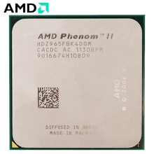 AMD Phenom II X4 965 CPU Штепсель AM3 125 Вт 3,4 ГГц 938-pin четырехъядерный настольный процессор CPU X4 965 разъем am3