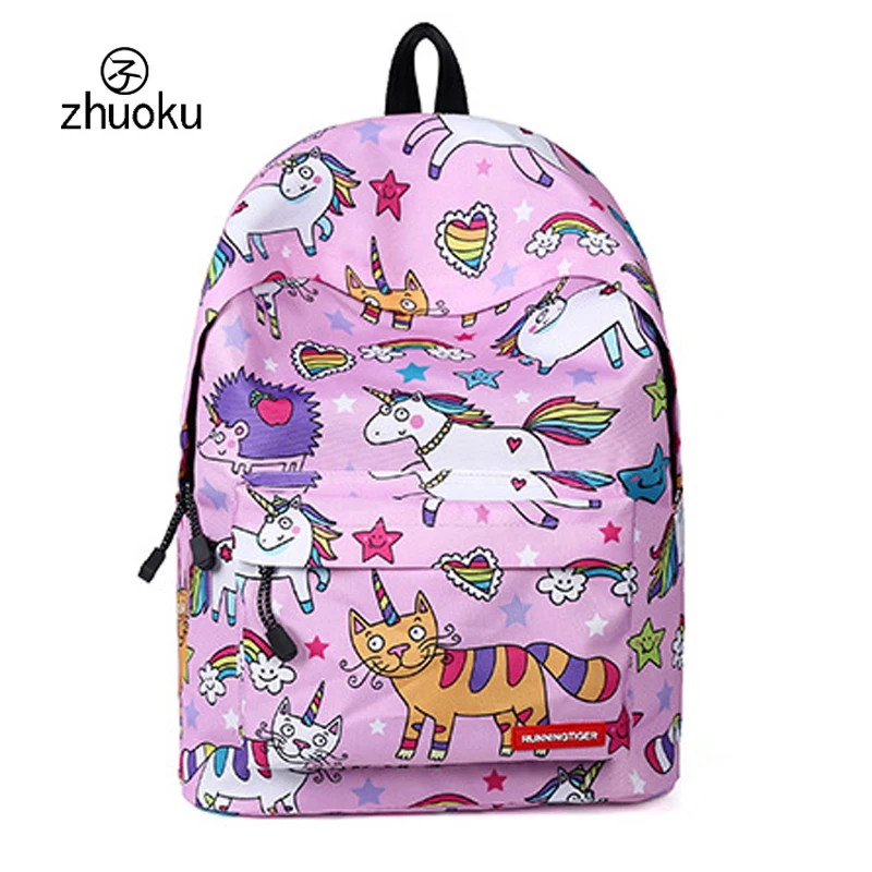 Aliexpress Hot sale Cute unicorn backpack Women Travel Bag,School