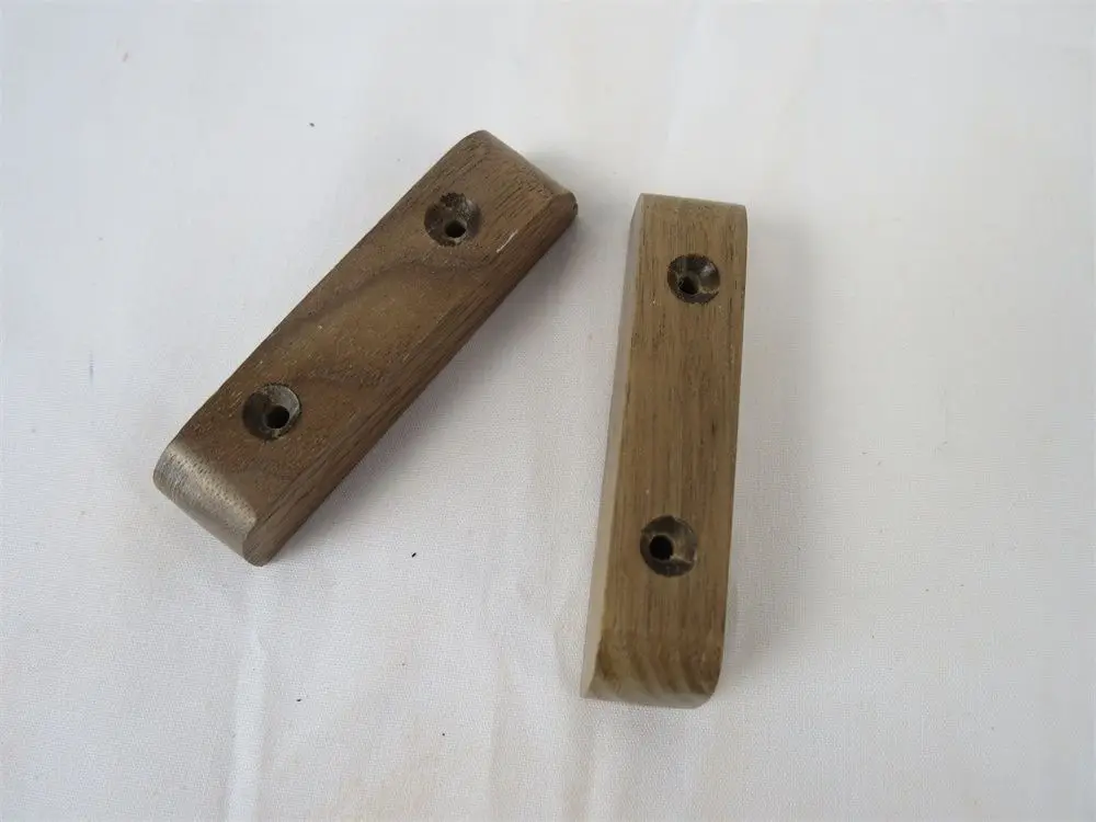 

2PCS BLACK WALNUT THUMB REST FOR BASS GUITAR thumbrest #2177
