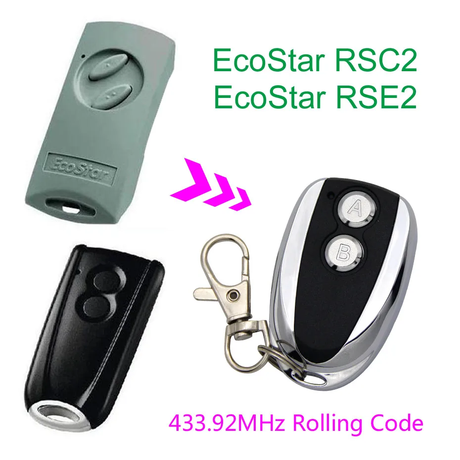 Ecostar RSE2 RSC2 433 МГц пульт дистанционного управления Hormann Ecostar RSE2 RSC2 433 МГц Скалка код дистанционного управления