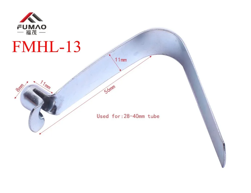 내부 패스터 및 클립 공압 수동 전기 스트레이트 스테이플 건, U 도어 모양 스테이플러 네일러 가구, 406J, 410J, 413J, 416J, 419J, 422J, 5000 개 10 제조업체 아연 코팅 또는 OEM, 폴 스프링 버튼, 푸시 버튼 잠금 핀이있는 튜브 클램프 어댑터 28-40mm 튜브 FMHL-13 사용