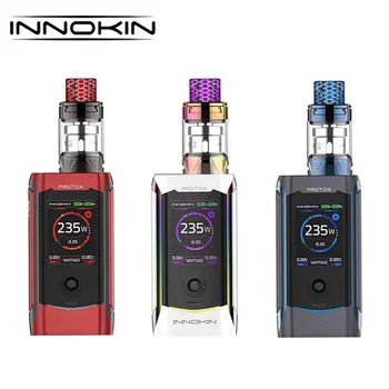 

Original Innokin Proton Plex TC Kit with 1.45-inch TFT Display Screen & New Atheon 235W Chipset ecig VS Innokin Proton Scion 2