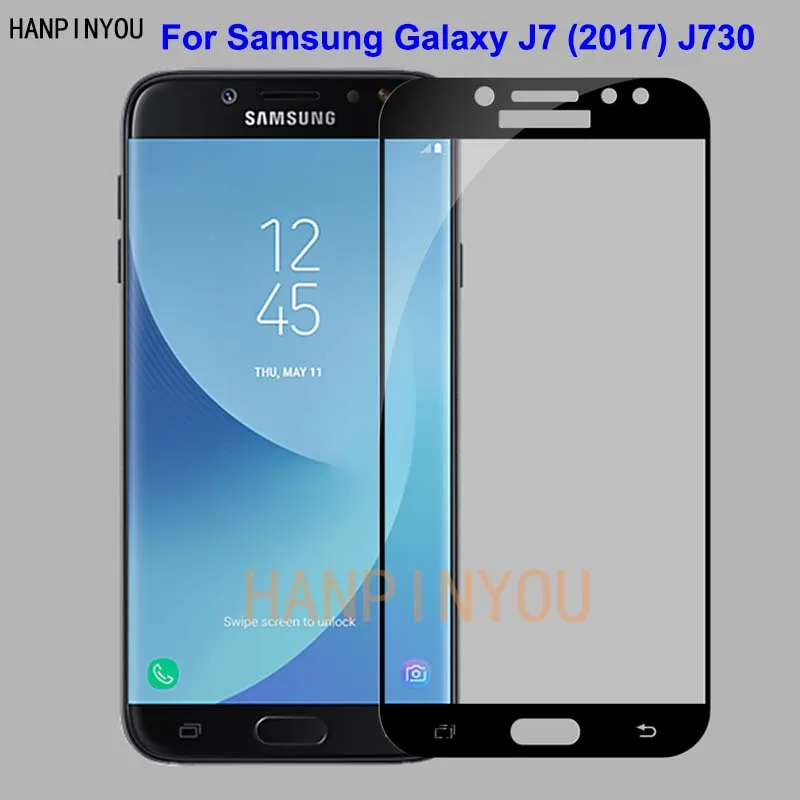 Ультратонкое закаленное стекло для Samsung Galaxy J7 (2017) J730 / Pro 5 дюйма твердость 9H 2.5D |