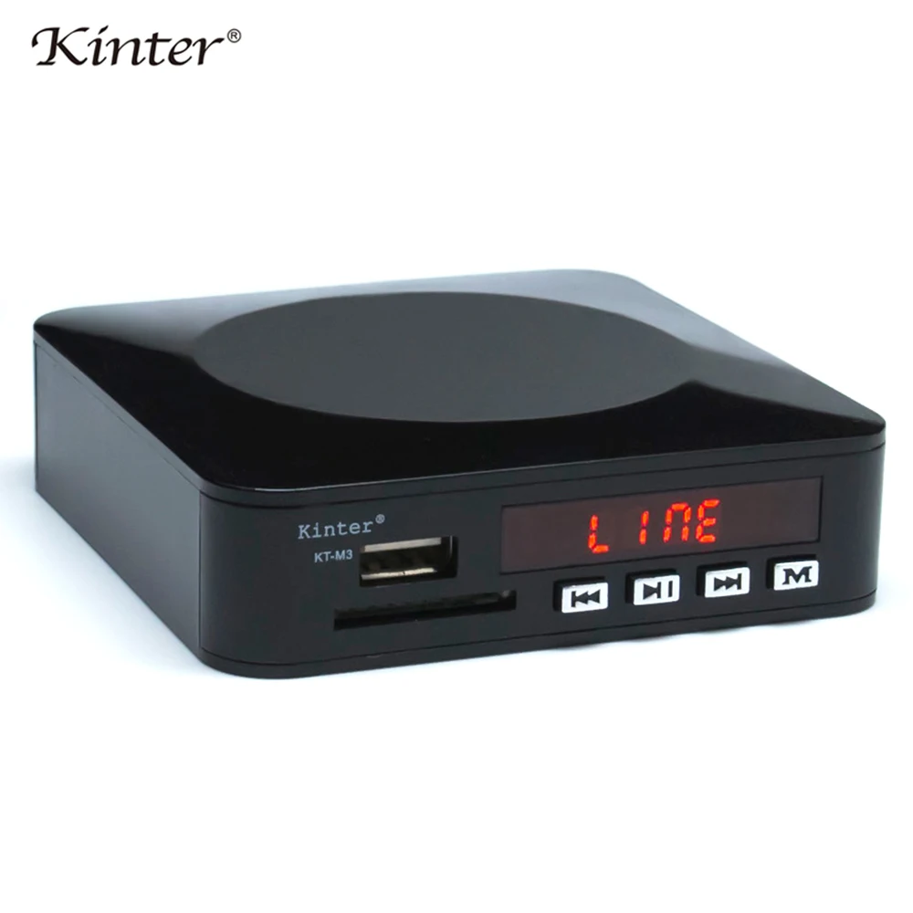 Kinter M3 mini stereo amplifier 12V SD USB input to AV