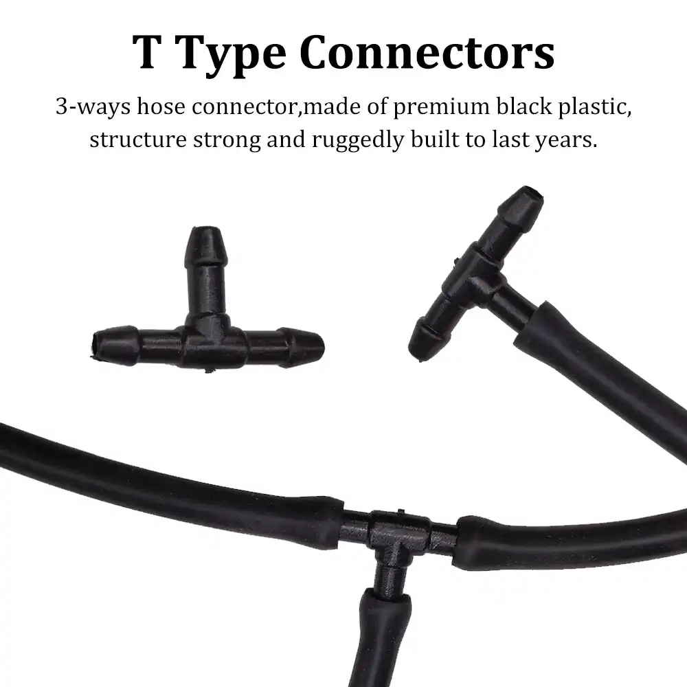 36Pcs/set Plastic Water Tube Connectors Car Windshield Washer Nozzles