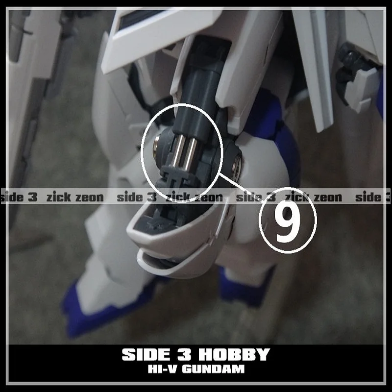 Metal Details Up Parts Set for BANDAI NEW MG 1 100 RX-93 V2 Hi-Nu Gundam Ver. Ka model kit