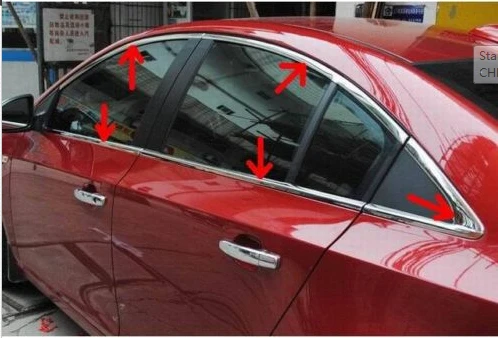 

Stainless Stain Window Frame Trim for CHEVROLET CRUZE