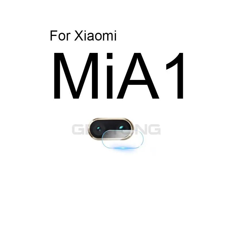 2 шт., закаленное стекло для объектива телефона Xiaomi mi 8 A1 A2 Lite MAX 3 mi x 2 s mi 9 SE Red mi Note 7 6A 6 5 Pro, Защитная пленка для камеры - Цвет: For Xiaomi Mi A1