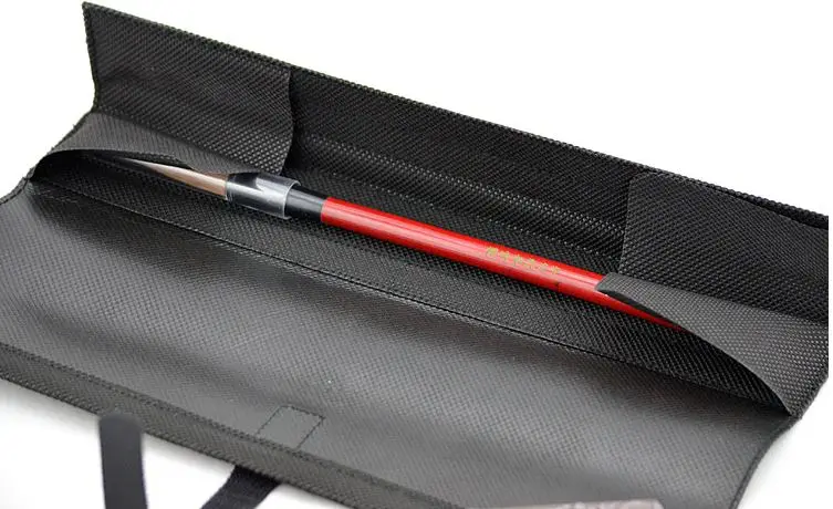 ZIG Kuretake Кисть ручка сумка для коллекции нетканый материал черный