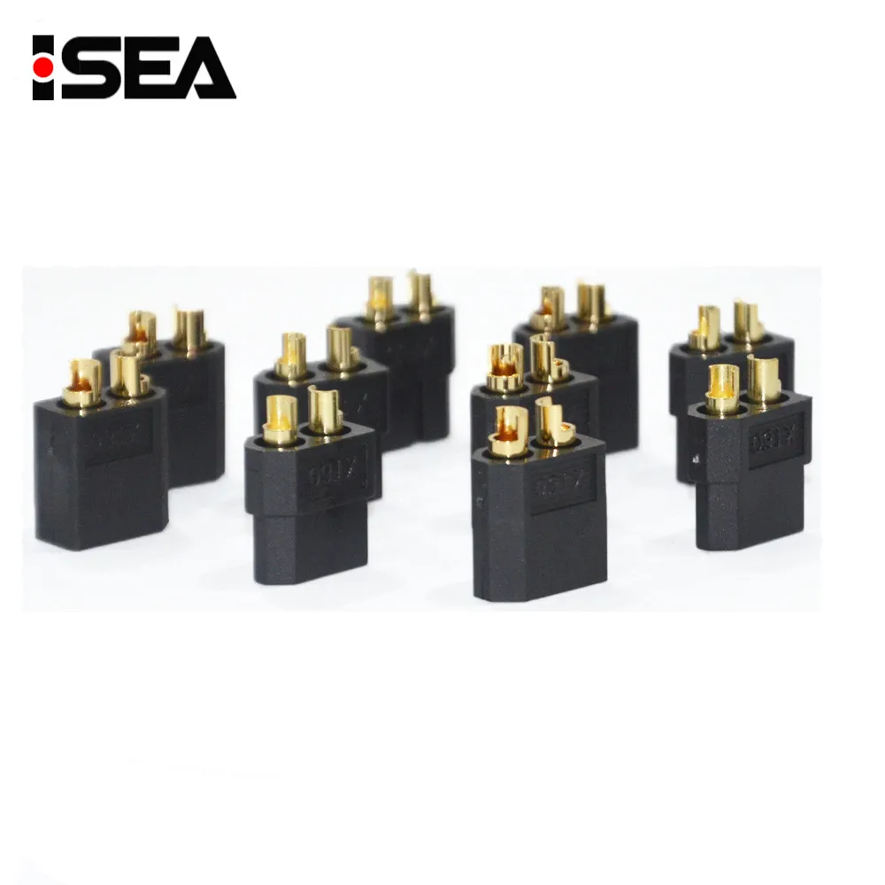 

10pcs(5 pairs)High Quality XT60 Connector plug Male / Female for Battery Quadcopter Multicopter Black