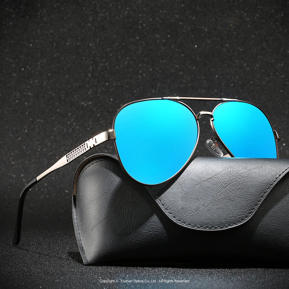 HD005 Модные солнцезащитные очки с металлической оправой мужские Поляризованные Солнцезащитные очки женские солнцезащитные очки УФ 400 велосипедные очки gafas de sol с чехлом