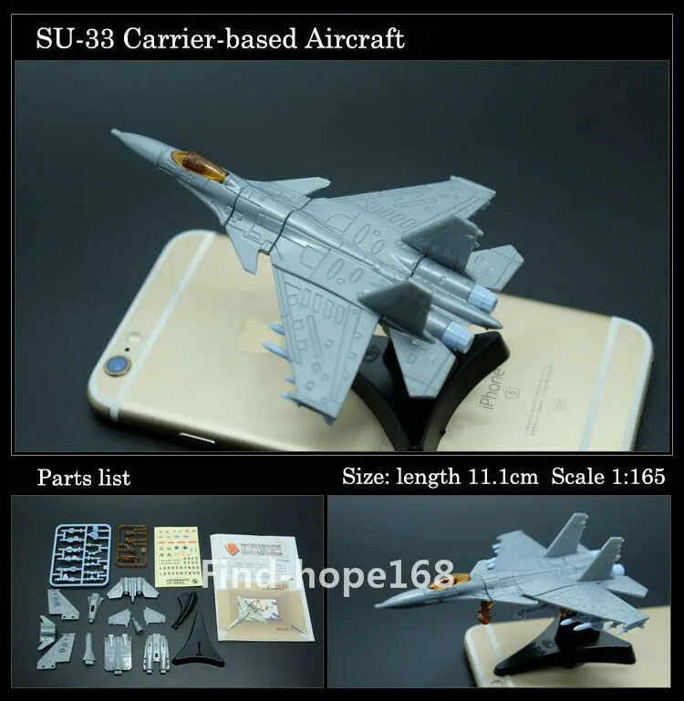 1:165 4D Assembly Helicopter Model Avatar Scorpion J-11 Su-33 CAIC Z-10 Helicopter Puzzle Building Figure Action 11