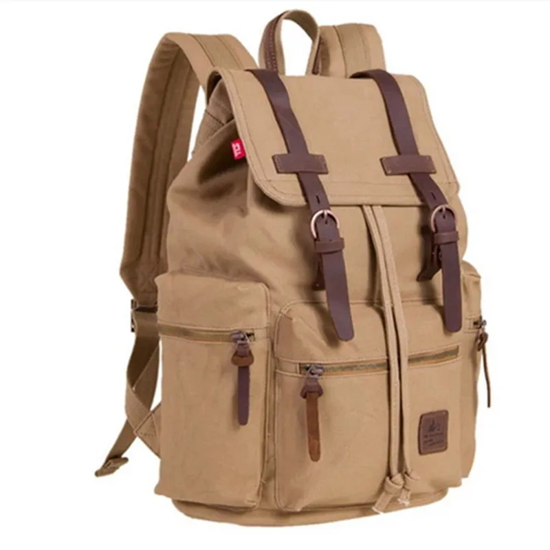 Большой Вместительный холщовый рюкзак женский рюкзак мужские дорожные сумки Школьные сумки Mochilas 1" Сумка для ноутбука 2 размера