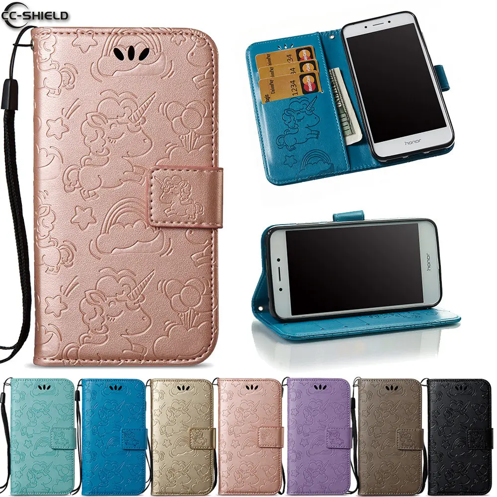 Case for Huawei Honor 6A DLI-TL20 DLI-L22 DLI-L42 Flip PU Leather Wallet Cover Case for Huawei Honor A6 DLI TL20 L22 L42 Cases