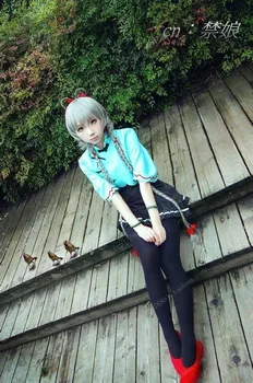

Vocaloid The rain in March clothes cosplay costume halloween costumes Vintage Style for party Send bracelet headdress of socks