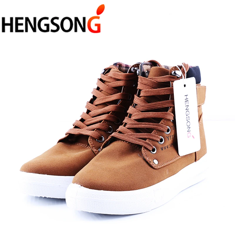 Los all Lona E Marca Hombres khaki Estilo Hombre De White Black grey Tacón brown Casuales green Nieve Invierno Black Otoño Par 1 And Británico Plano Zapatos nueva Botas q4vUwnf0