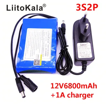 

HK LiitoKala High Quality DC 12V 6800mAh 18650 Li-ion Rechargeable Battery Pack Charging Power Bank For GPS Car Camera