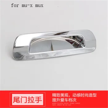 

ABS Chrome Trunk trunk Door handle Protective covering Cover Trim for ISUZU mu-x mux 2017 2018 Car styling