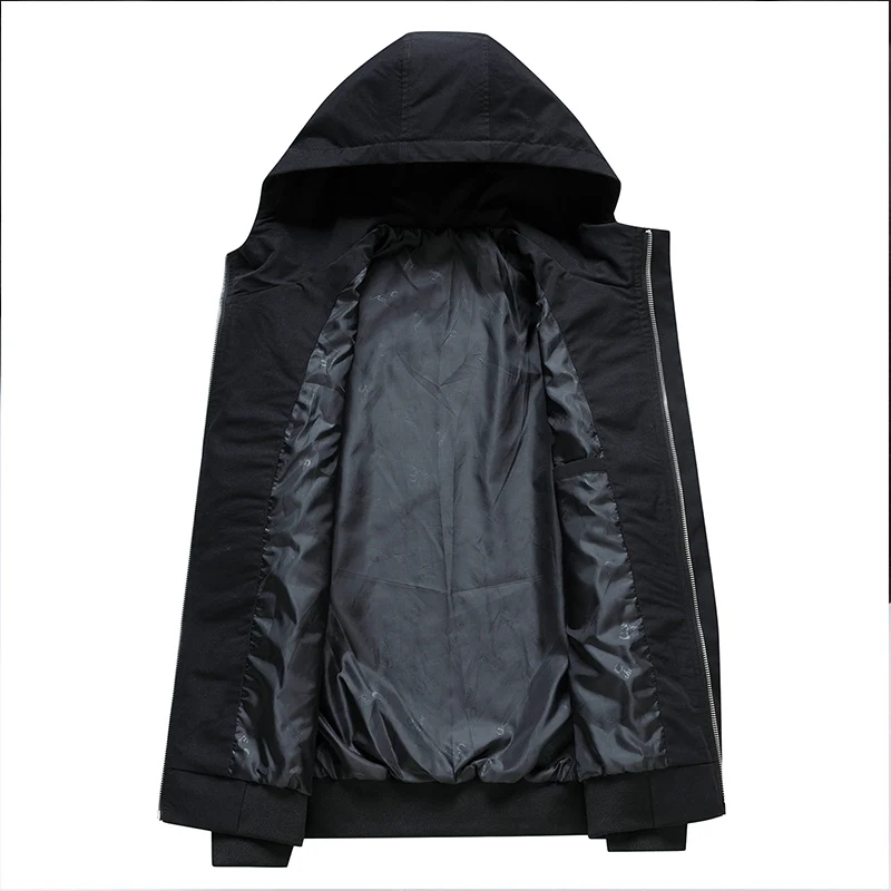2019 Bomber Jacket Men Hip Hop Streetwear Casual Hooded Jacket Coat Retro Fashion Pocket Zipper Track Jackets New 2019 Bomber Jacket Men Hip Hop Streetwear Casual Hooded Jacket Coat Retro Fashion Pocket Zipper Track Jackets New