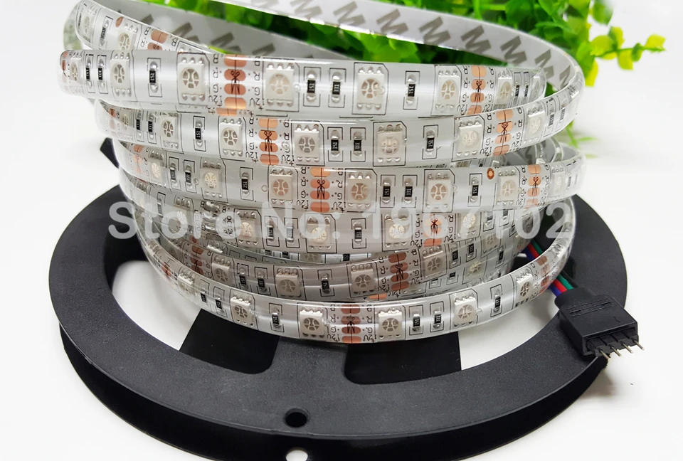 Светодиодная лента SMD5050 RGB 5 м 300 светодиодов 12 В постоянного тока IP65