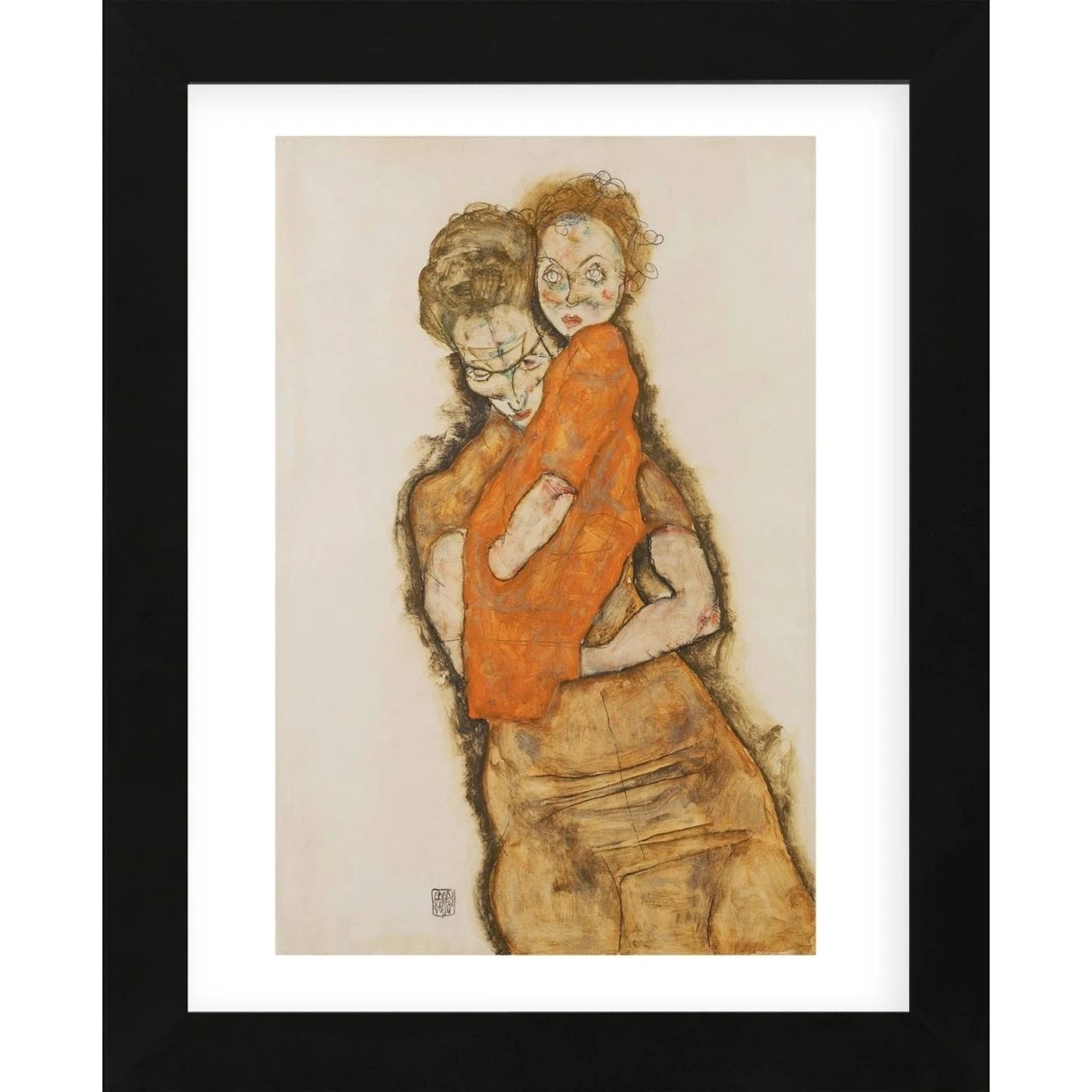 Mother and Child (Framed)