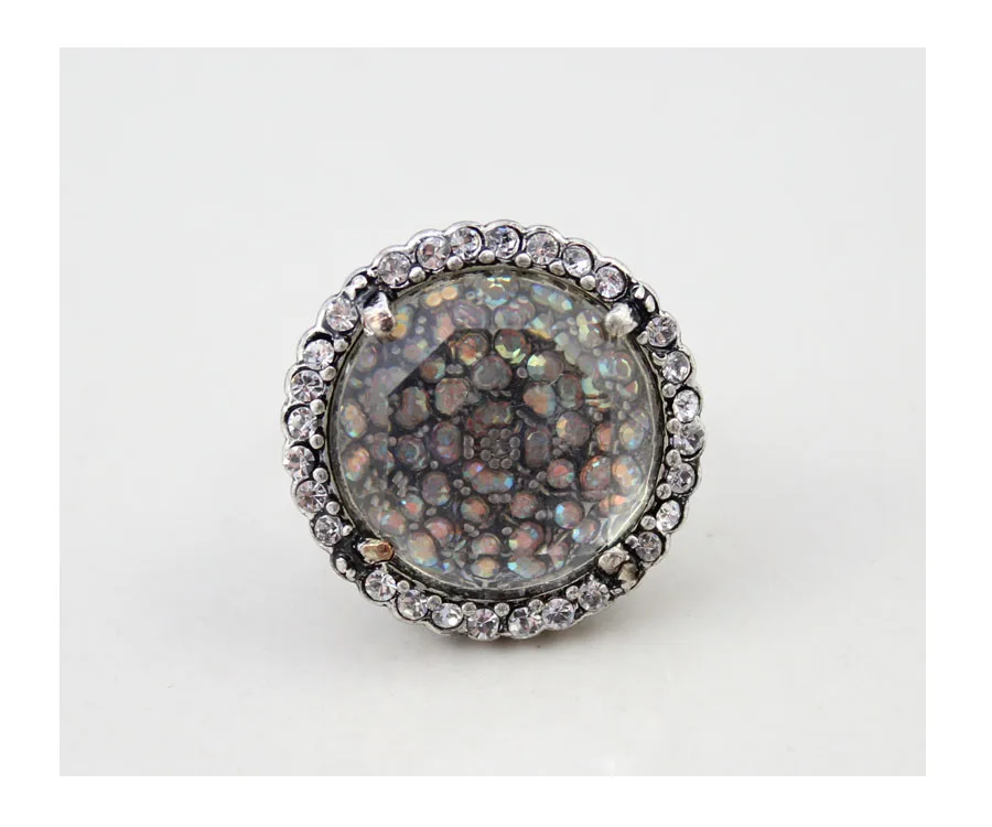 Free shipping!! 2015 New Fashionable Floral drill personality bling rings | Украшения и аксессуары