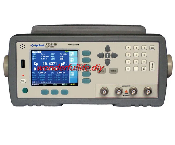 Высокоточный Цифровой LCR измеритель уровня сигнала модели 0,01 V-2,00 V(10mV шаг