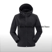 Черная Зеленая Мужская куртка водонепроницаемое пальто TAD Акула кожа мягкая оболочка Толстовка охотничья Рабочая куртка